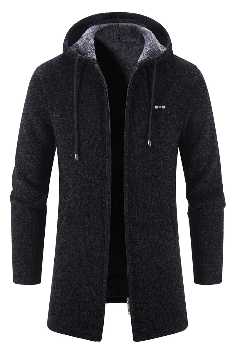 

New Sweater Men Pulls Autumn Winter Male Sweater Jackets Casual Zipper Knitwear Plus Size M-4XL Homme