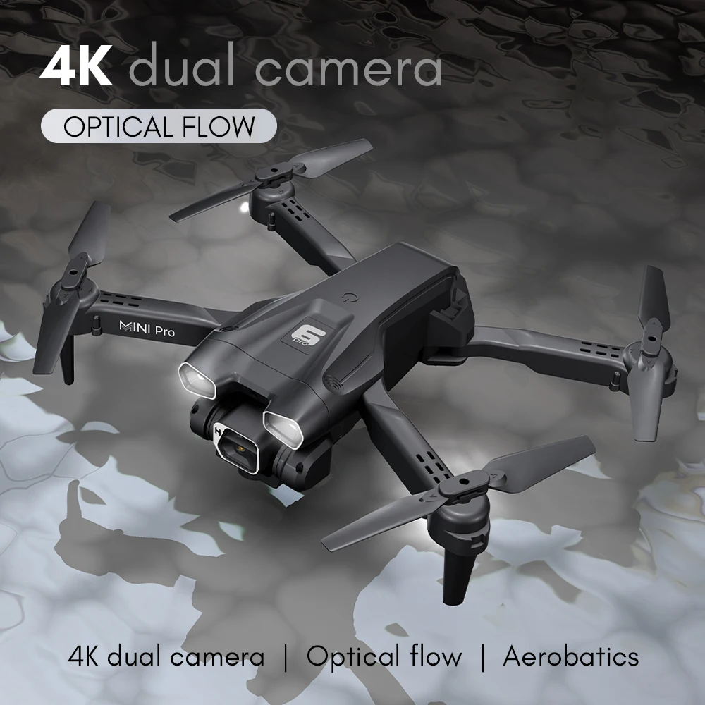 

New Folding RC Drone 4K High-definition Aerial Photography Dual Lens Optical Flow Positioning Remote Control 4 Axis Aircraft