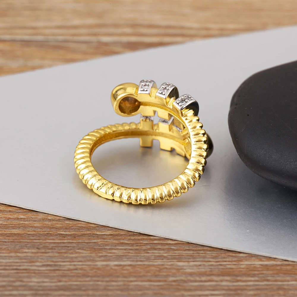 AIBEF креативные геометрические двухцветные гальванические регулируемые