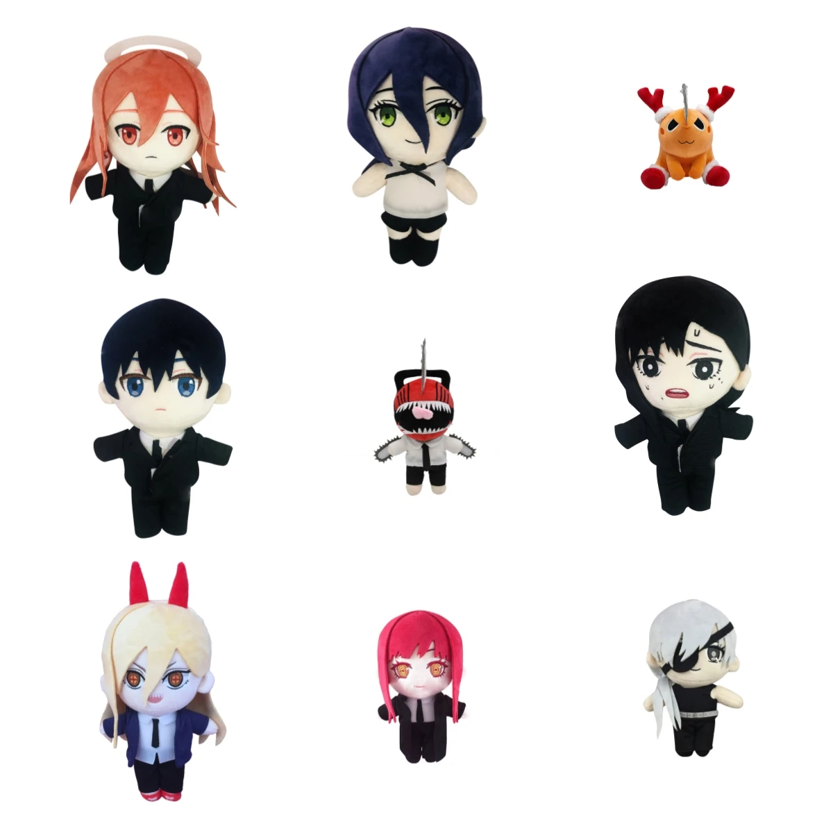 

Аниме бензопила человек сила Denji Косплей Плюшевые игрушки мультфильм мягкие куклы талисман День рождения Рождество подарки Декор