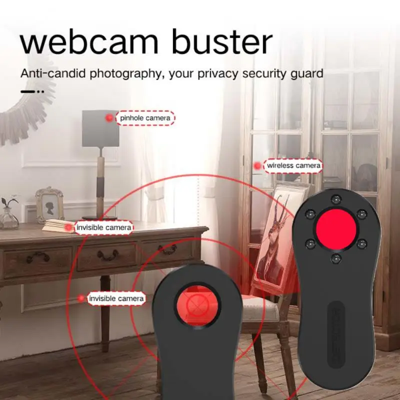 

Smart Detector Search Alarm For Wiretapping And Cameras Listening Devices Camera Anti Candid Camera Detector Signal Blocker Mini