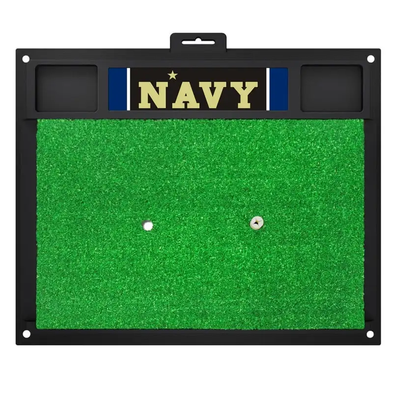 

Naval Academy Golf Hitting Mat 20" x 17"