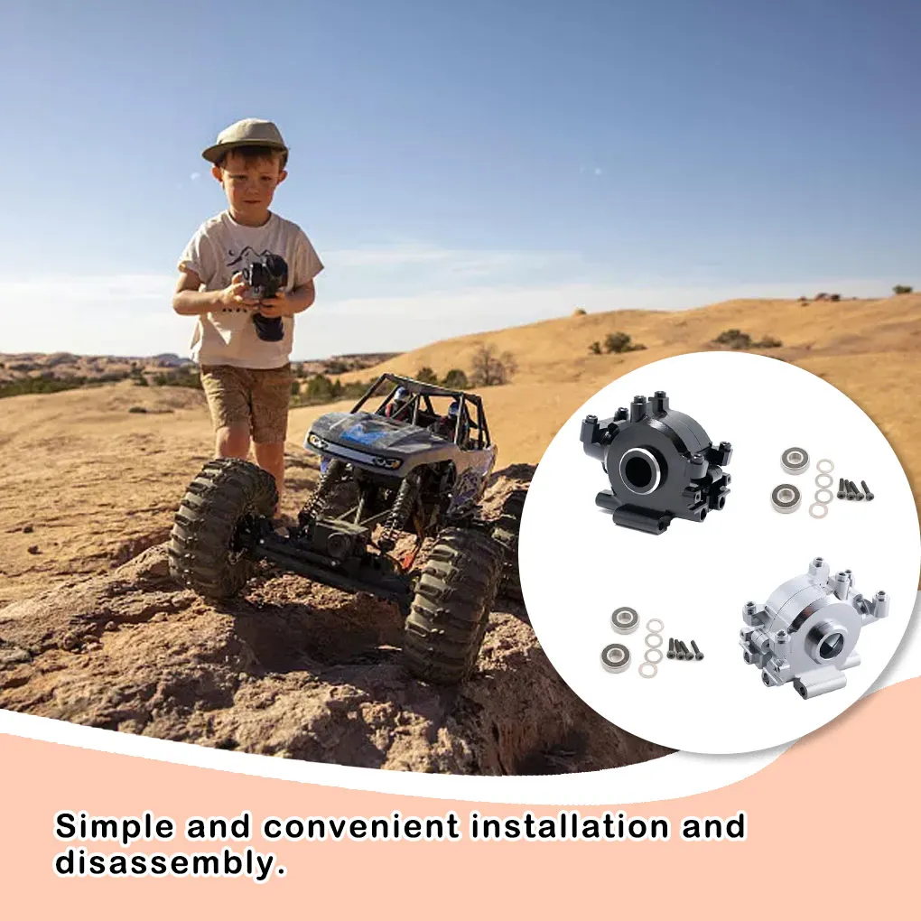 

Wave Box Housing Kit Waterproof Rustproof RC Cars Part Practical Front Gearboxes Replacement for 1 10 Losi Baja Rey