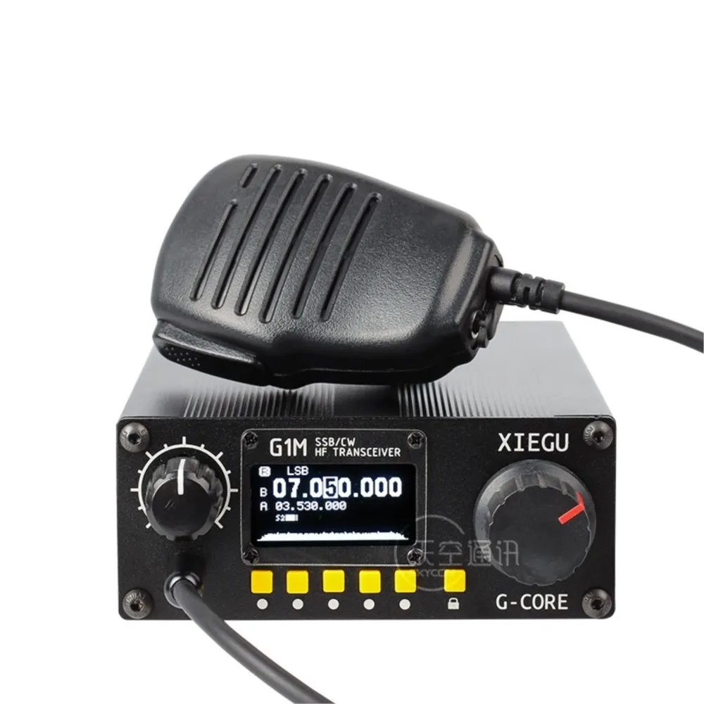 

New Latest G-CORE SDR Amateur Radio XIEGU G1M SSB/CW 0.5-30MHz Moblie Radio HF Transceiver Ham QRP