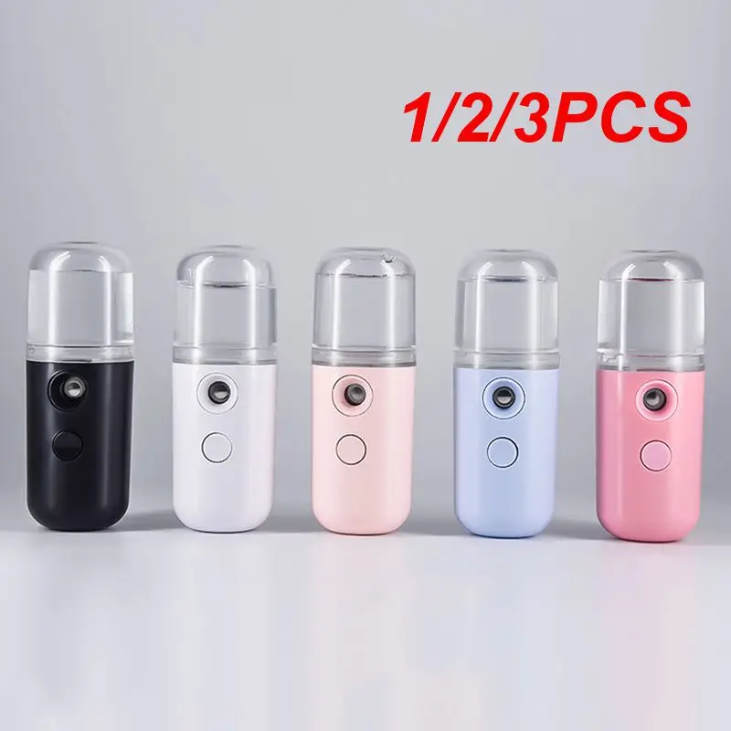 

1/2/3PCS Face Nano Mist Sprayer Mini Facial Humidifier Make Up Skin Moisturizing Hydration Nebulizer Hydrating Nano Spray