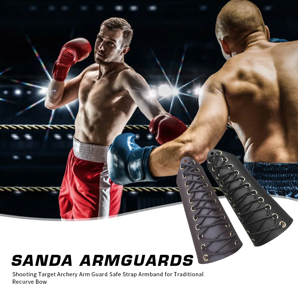 

Sports Safety Arm Protective Straps Safe Strap Armband Archery Arm Guard Protector for Sporting Exercise Protection