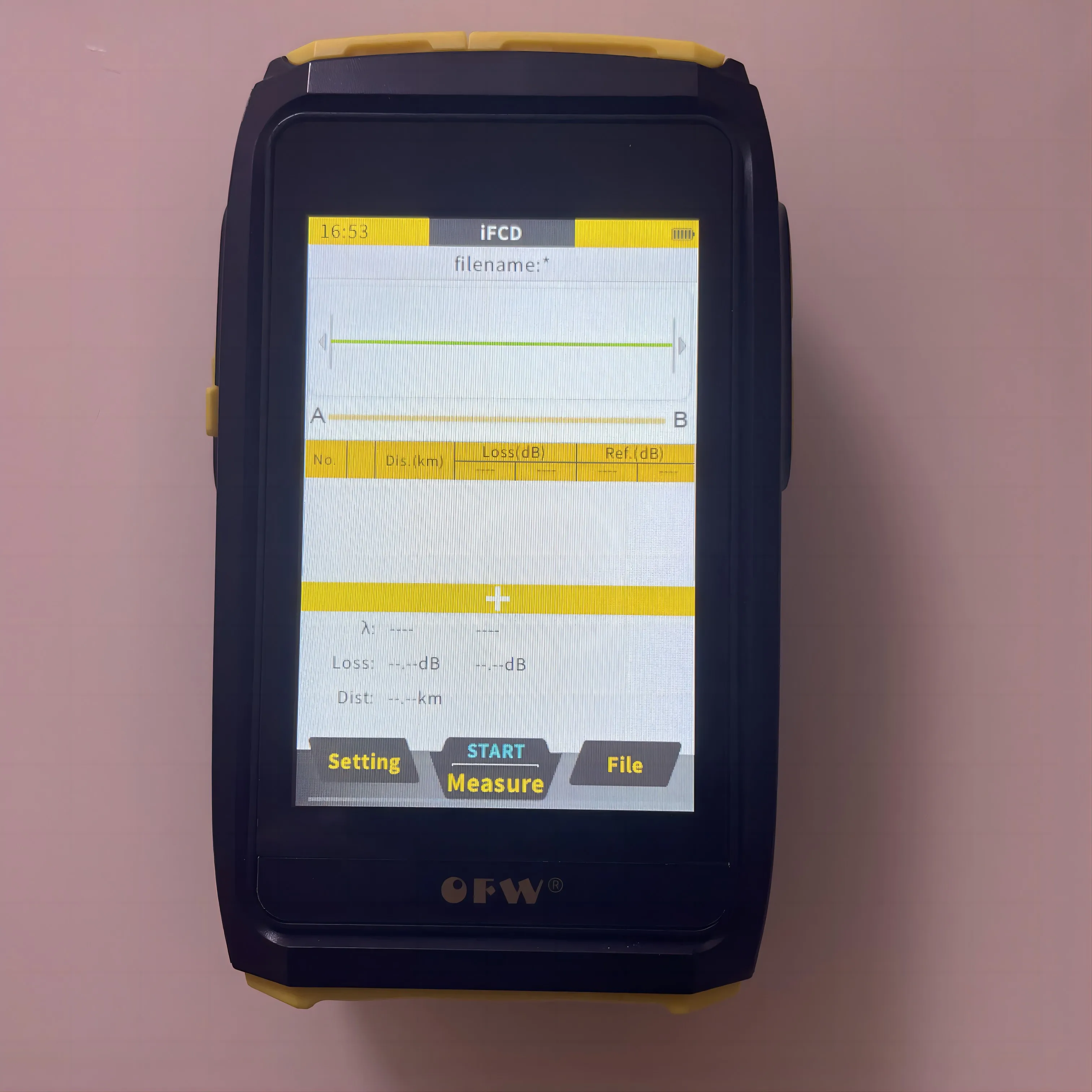 OTDR 1550nm GPON EPON тест на активное волокно измерение сигнала в реальном времени с
