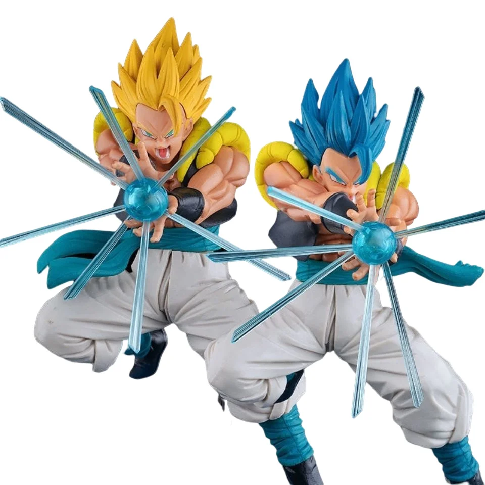 

25cm Dragon Ball Anime Figure Super Saiyan Vegetto Son Goku Vegeta Collectible GK Model PVC Doll Action Figure Kids Toys Gift