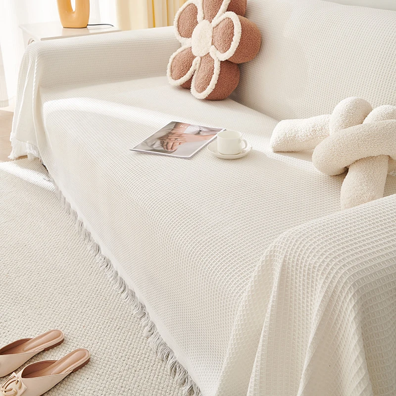 Вафельный диван чехол для полотенец чехлы диванов во французском стиле защита