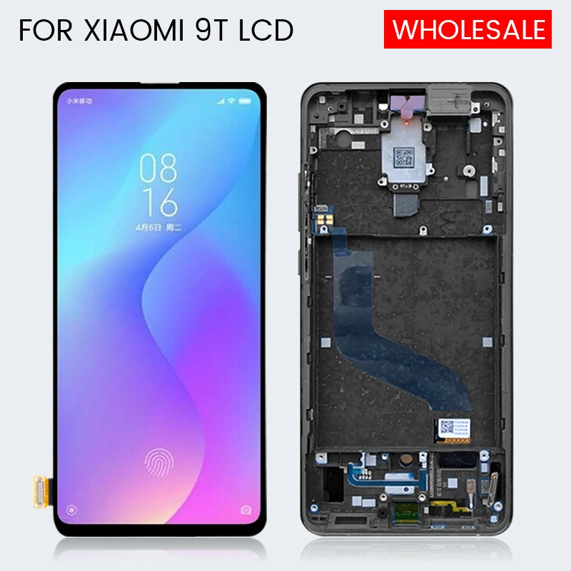 Оптовая продажа ЖК-панель 6 39 дюймов для Xiaomi Mi 9T сенсорный экран дигитайзер в