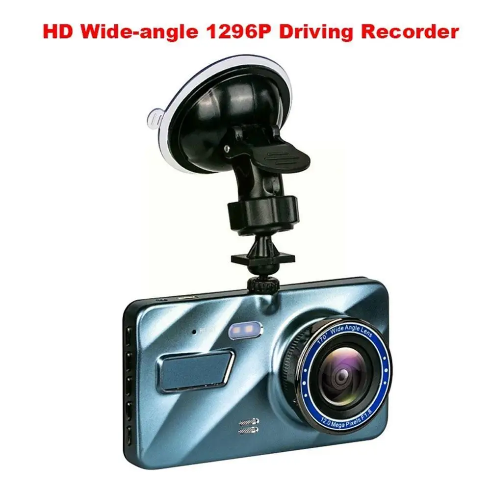 

Car DVR Dash Camera 24H Dash Cam In Car DVR Camera Video Cycle Video Recording Mirror Rear Recorder HD Dual Lens Recorder V H1U8