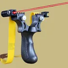 Игрушки для мальчиков, для спорта на открытом воздухе, охоты, с использованием мощной лазерной рогатки, прицельная Рогатка, оснащенная инструментом уровня для катапульты