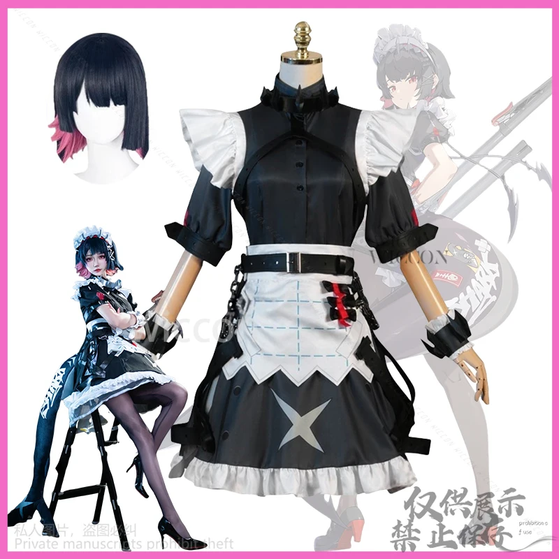 Аниме игры Zenless Zone Zero Косплей Эллен Джо Костюм Виктория Домашнее хозяйство