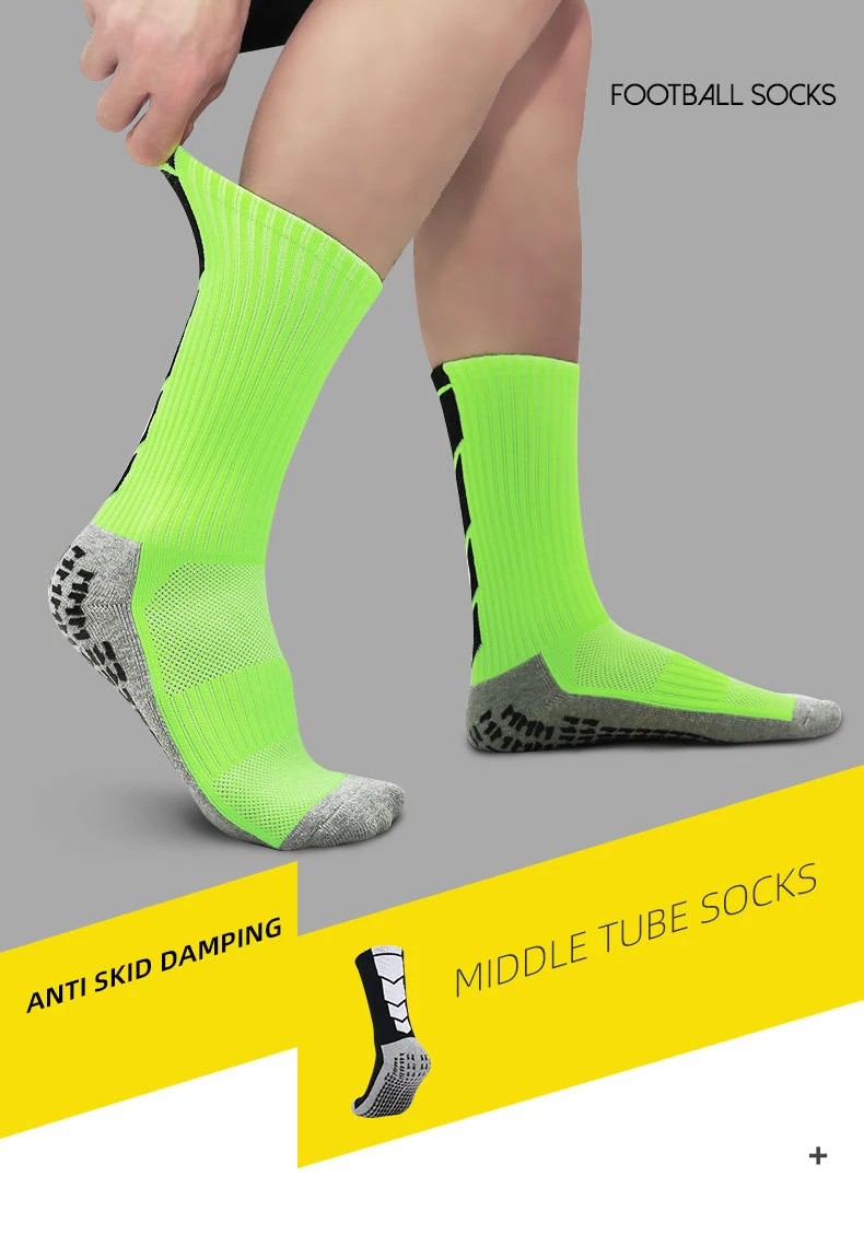 Gluing Training Football Socks Men's and Women's Towel Socks Gluing Non slip Sports Socks Football Socks Bicycle Socks Running