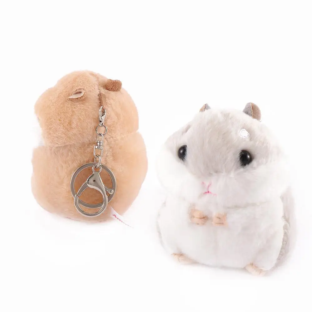 Kawaii мягкий плюшевый милый подарок на день рождения брелок кукла хомяк