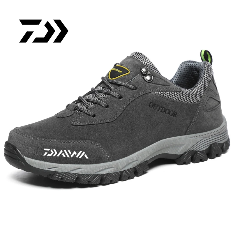 

Daiwa Men's Outdoor Mountaineering Anti-slip Fishing Shoes Running Sports Casual Camping Cycling Wear-resisting Hiking Shoes