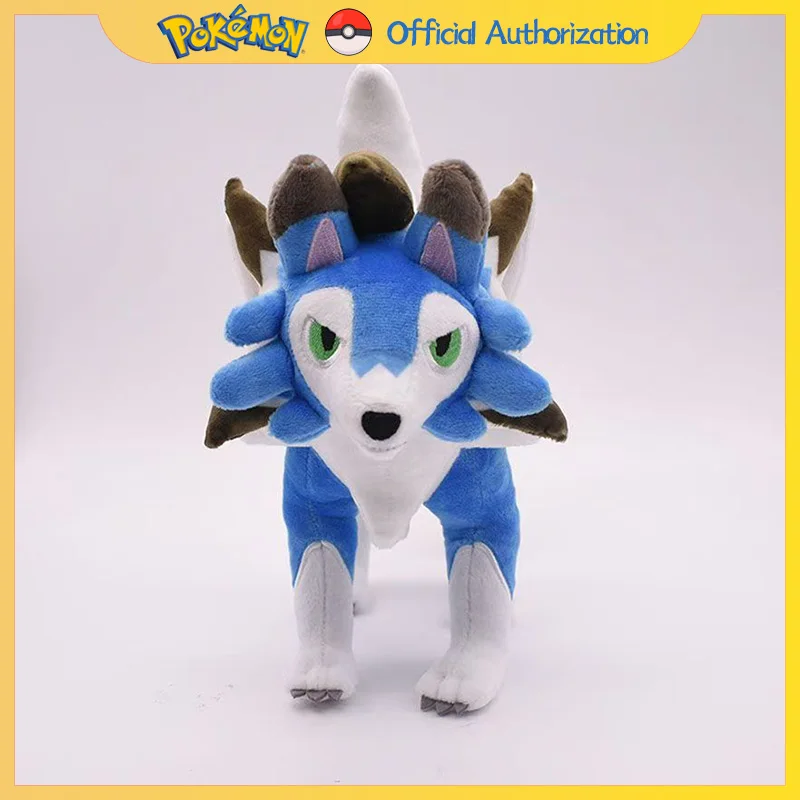 25 см Pokemon Lycanroc плюшевая игрушка мультфильм Лусарок мягкая кукла аниме Wolwerock