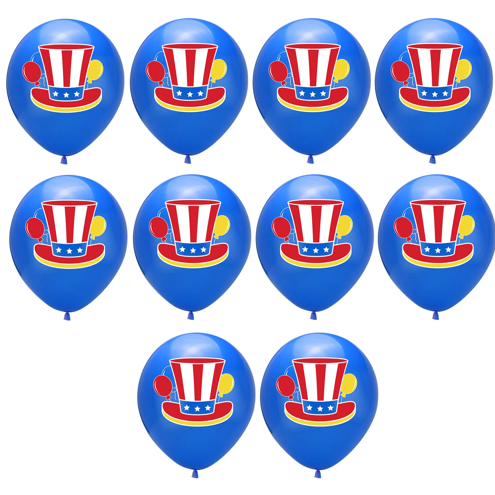 American Flag Red Blue White Balloon Set Combination USA National Day July 4th Balloon Set Independence Day Theme Party