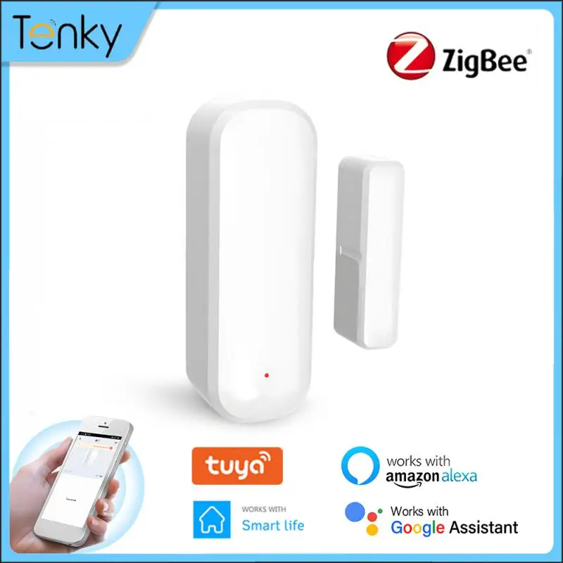 

Умный датчик управления умным домом Tuya ZigBee, беспроводной датчик открытия/закрытия окон и дверей для умного дома, дистанционное управление через приложение