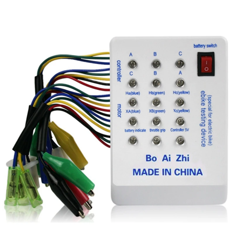 

10Pc 24V/36V/48V/60V/72V Electro Car E-Bike Scooter Brushless Motor Controller Tester Electronic Module High Performance