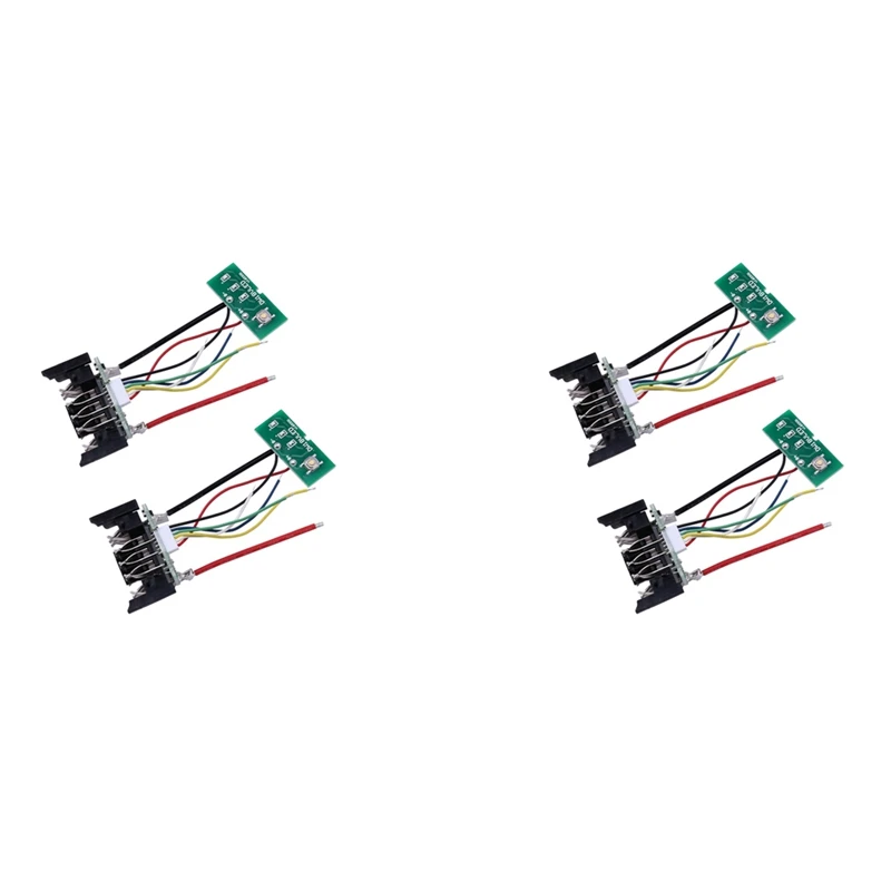 4 шт. защитная печатная плата для зарядки литий-ионных аккумуляторов DCB200 Dewalt 18 в 20