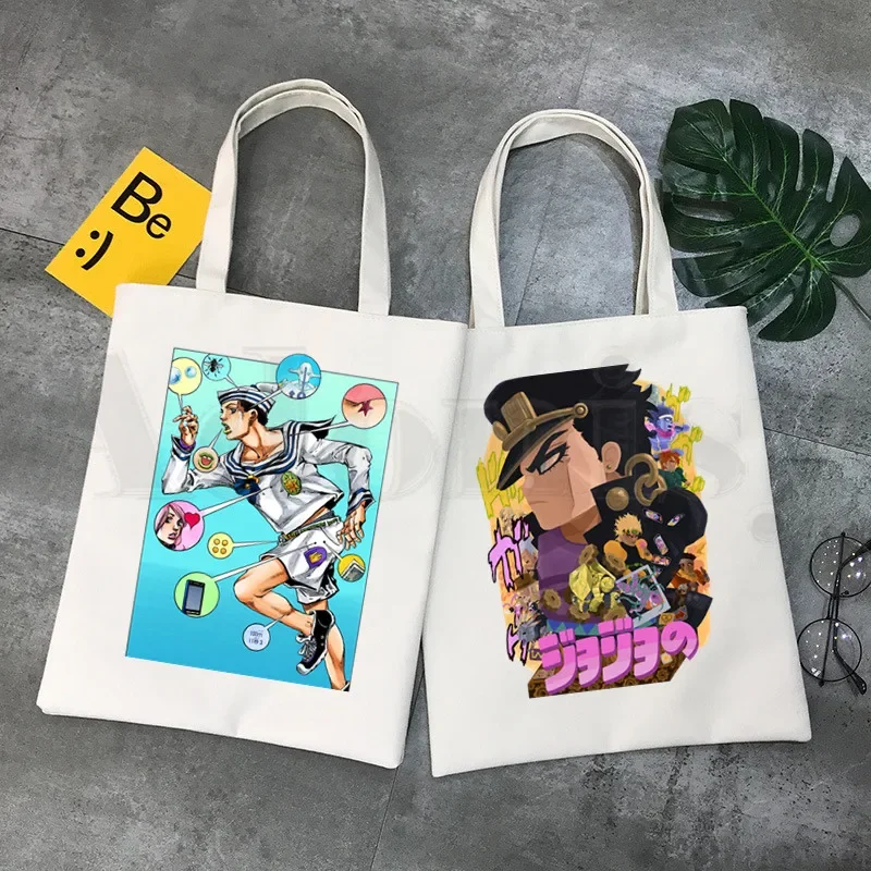 JOJO's Bizarre Adventure Kawaii Jojo Графические сумки Сумки на плечо Повседневная сумка для