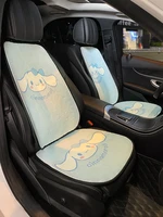 kawaii sanrio cinnamoroll car seat pad summer cool pad cartoon four seasons universal winter cashmere style car seat pad