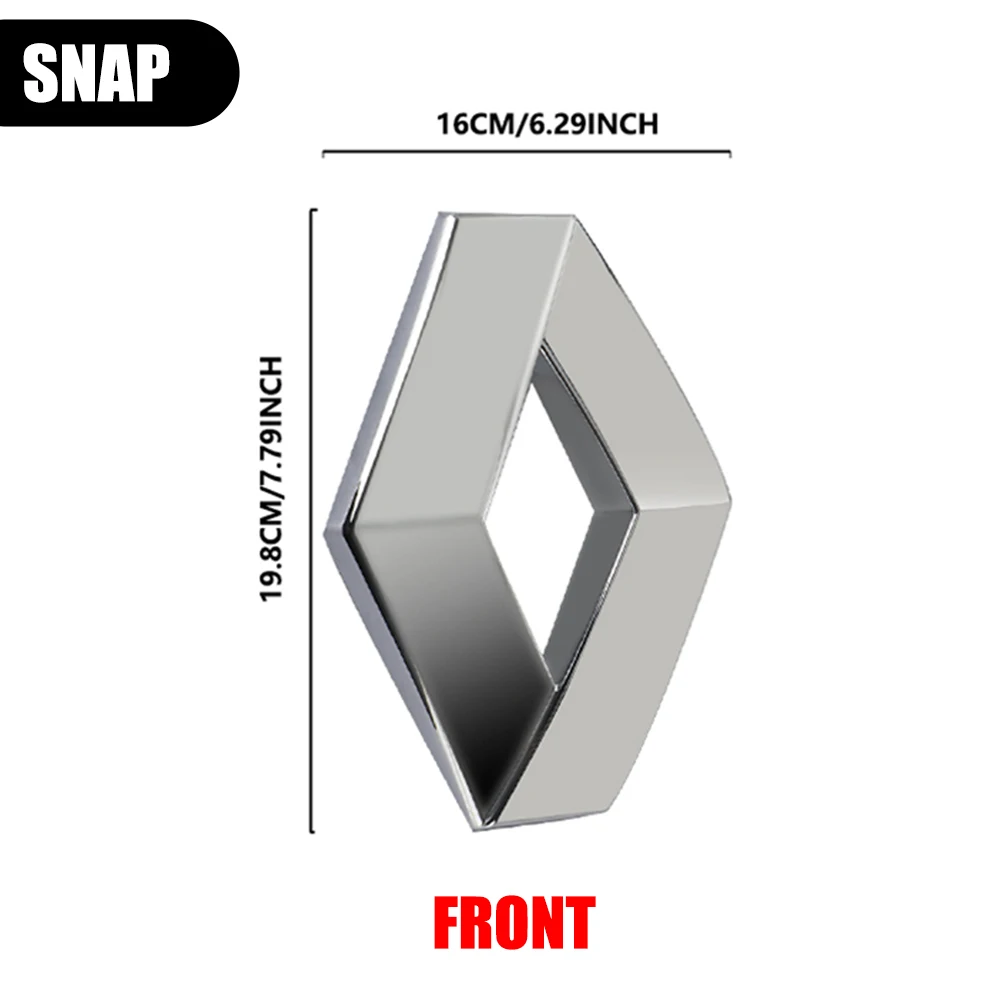 

Наклейки с логотипом в багажник автомобиля, эмблема для Renault Koleos Duster Megane 2, Logan Clio Captur Trafic ZOE Kadjar Espace, автомобильные наклейки