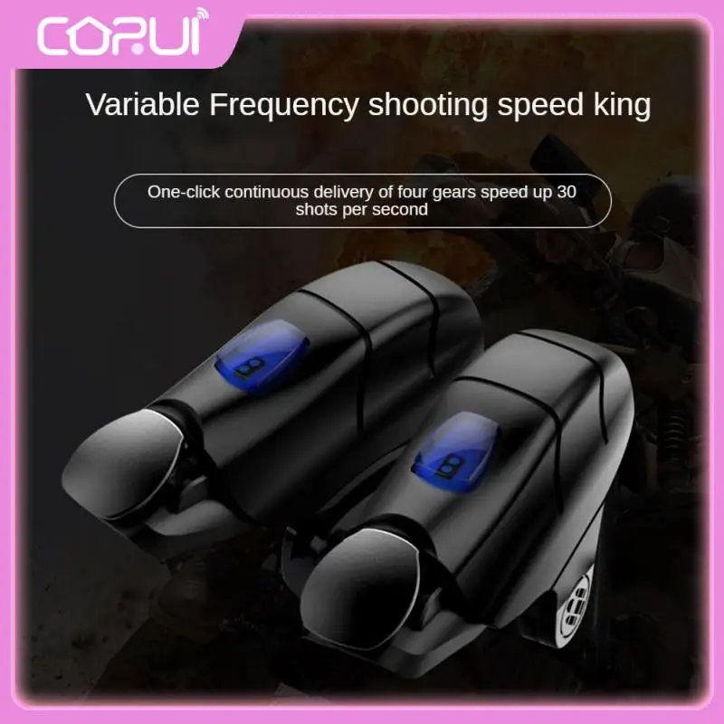 

Zinc Alloy Fire Aim Button Lightweight Portable Aim Trigger Practical Convenient For Pubg Black Mobile Phone Smart Fire Buttons