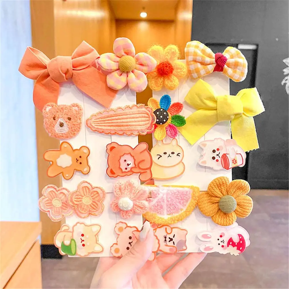 

Sweet Snap Hair Clips Hot Sale Gifts Hair Accessories Children Hairclips Set Girls Hairdress Kids Hairpins