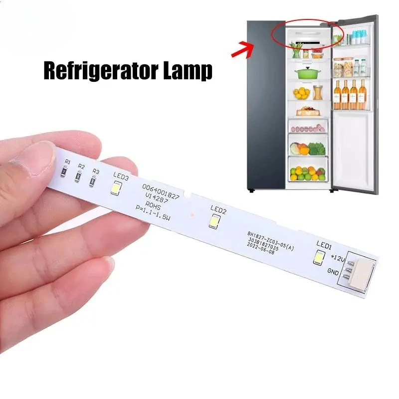 Фото Светодиодная лента подсветки для холодильника Haier BCD-575WDBI 0064001827 (для морозильной камеры с фронтальной загрузкой), запчасти и аксессуары №1
