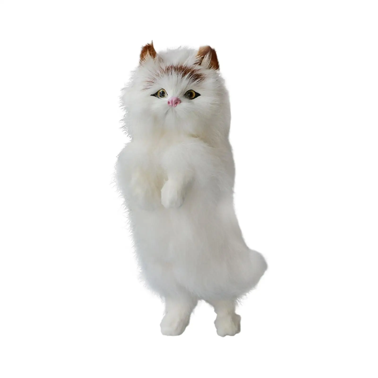 

Имитация кота, игрушки, кошка, мягкие животные, искусственные фигурки для офиса, гостиной, Декор