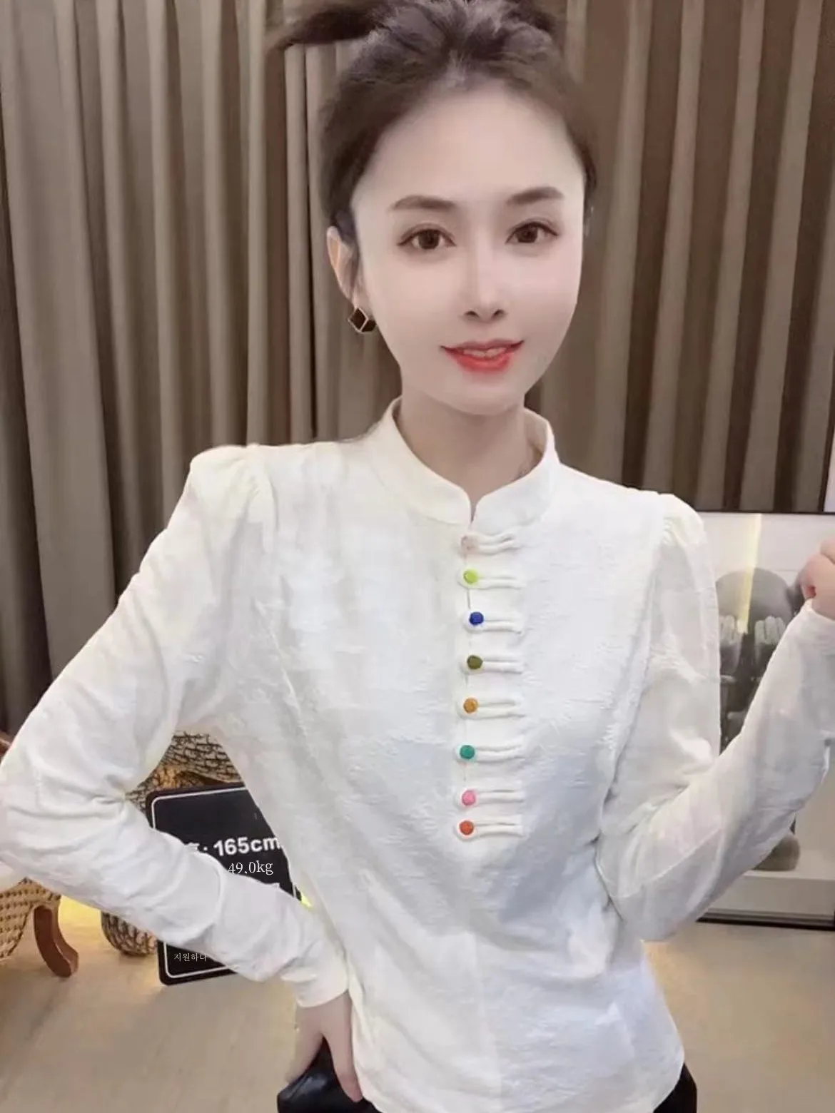 Осень и зима 2024 новая китайская национальная мода этнические модные рубашки с