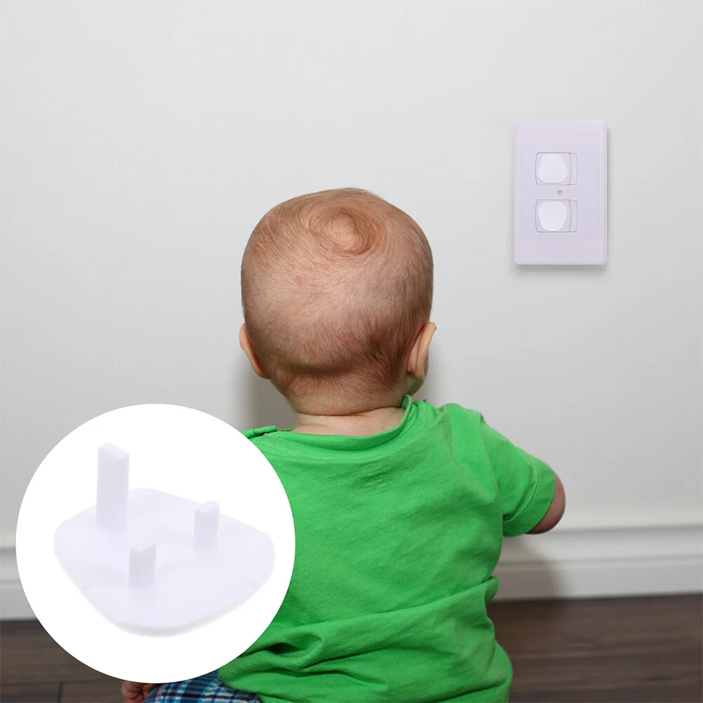 

12 Pcs Socket Protection Cover Baby Proofing Outlet Covers Child Plug Protector Electric Miniature Plastic