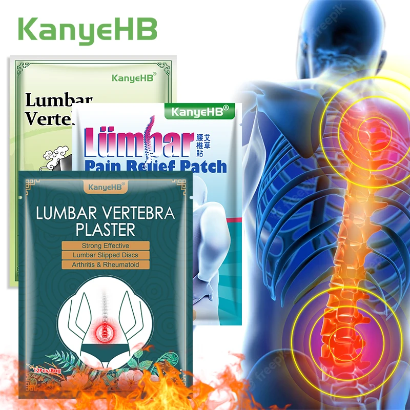 

3style 12pc=1bag Wormwood Back Pain Relief Plaster Rheumatoid Arthritis Relieve Waist Pain Patch Body Massage Medical Stickers