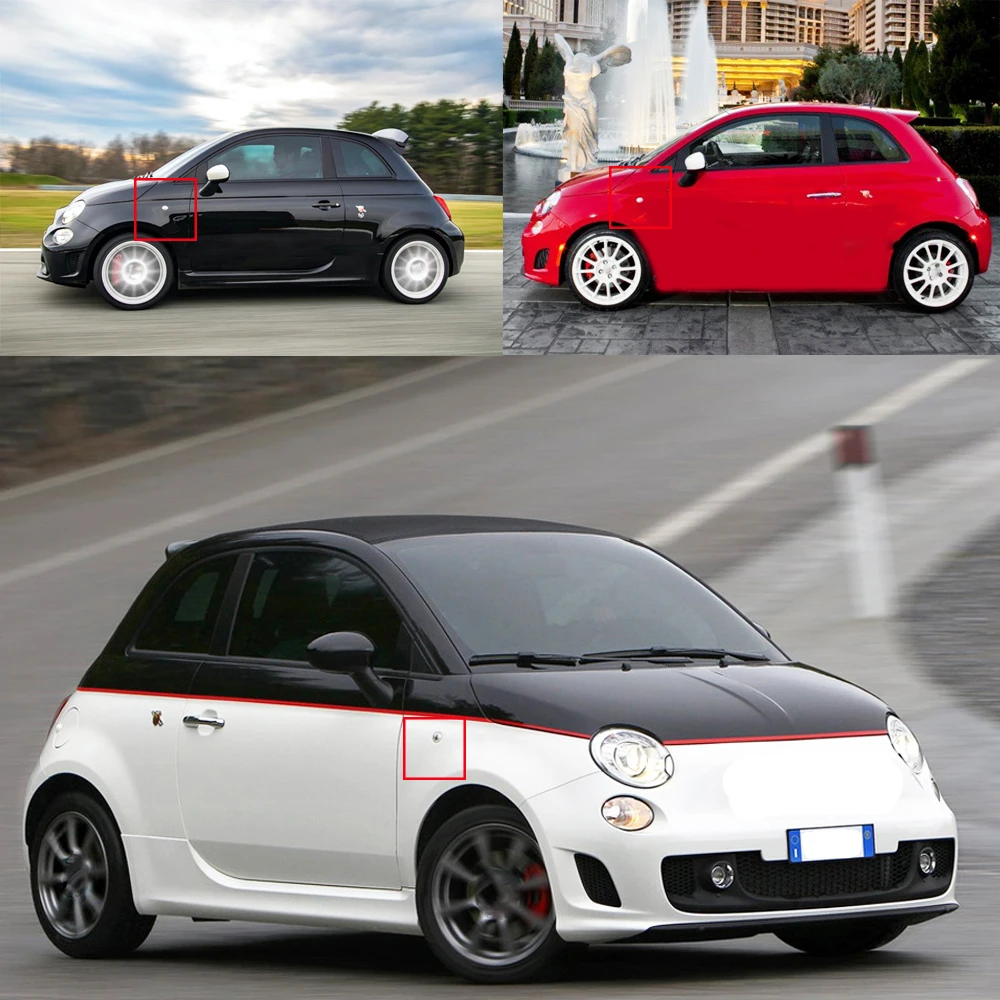 Фото 2 шт., автомобильная лампа для указателей поворота FIAT 500 ABARTH 500, 595, 695 (тип 312) 2007-on №2