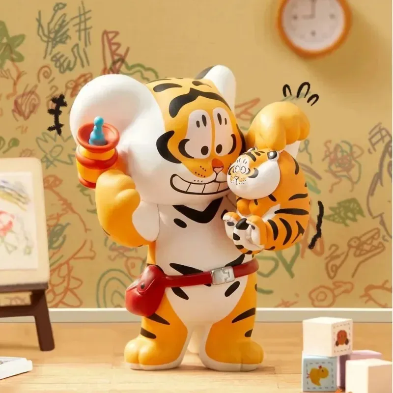 Фото Предпродажа на 60-дневный новый оригинальный I Am Not Fat Tiger Loving Father Faithful Son V2 Series Blind Box Figures Kawaii Toys Gift №2