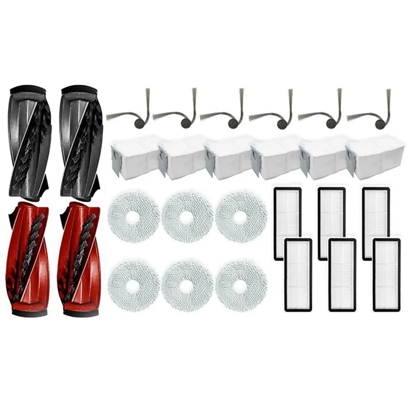 Совместимость с Roborock Qrevo Curv/P20 Pro запасные части аксессуары фильтр Hepa швабра