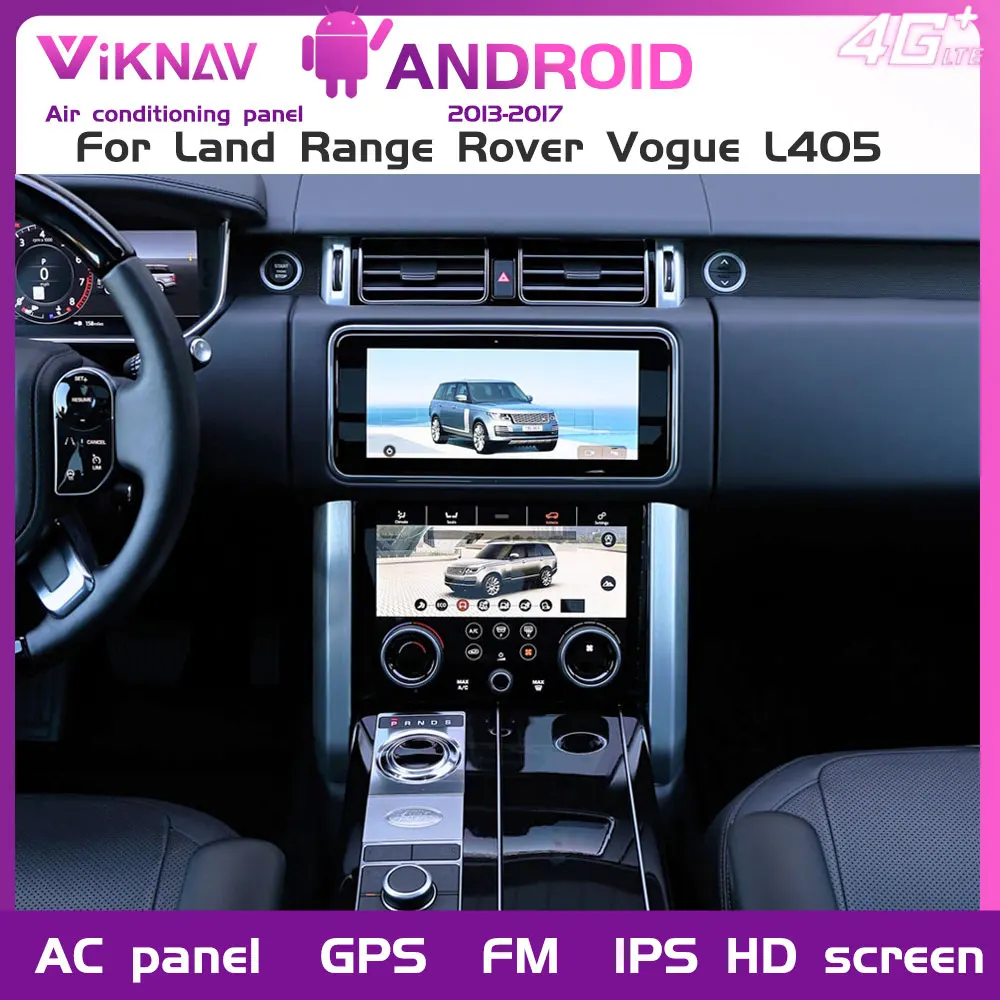 

Панель переменного тока для Land Range Rover Vogue L405, 2013, 2014, 2015, 2016, 2017, панель управления кондиционированием воздуха, сенсорный ЖК-дисплей