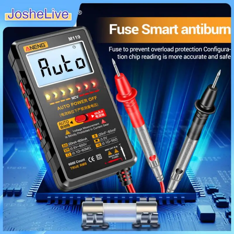 

Switch Voltage Detecting Portable Capacitance Meter Digital Display Transistor Digital Multimeter Multimeter Resistance Dmm