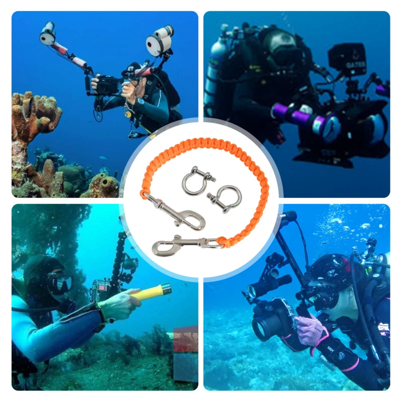 1 шт. ремешок для подводного плавания камеры