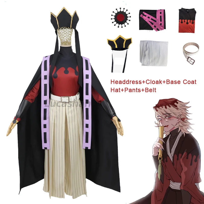 

Аниме клинок рассекающи демон Doma Douma Костюмы для косплея клинок расскающи демона Juuni Kitsuki кимоно женское мужское костюм на хэллоуин карнавал...