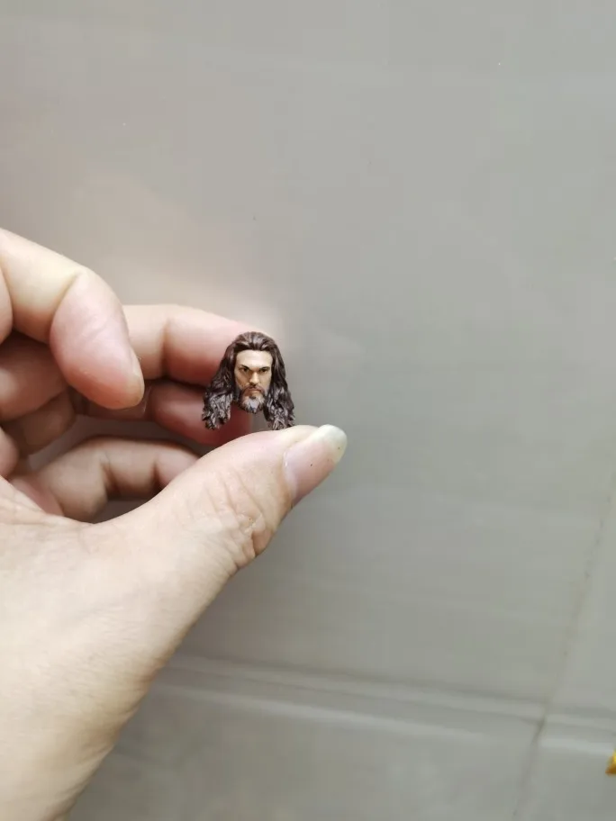 

1/18 Артур Карри Sea King Head резной подходит для экшн-Фигурки 3,75 дюймов