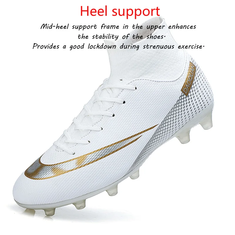Quality Football Boots Wholesale C.Ronaldo Soccer Shoes Assassin Chuteira Campo TF/AG Soccer Sneakers Professional Training Shoe
