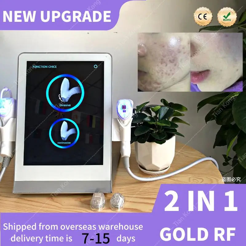 

Hot Selling 2in1 Rf Microneedle Scar Removal Facegold Skin Regeneration Standard: Exploring Radio Frequency Microneedles