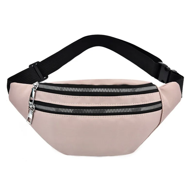 

Ladies Chest Bag Zipper Multi Layers Chest Packs Fanny Pack Belt Bags Money Phone Bag Harajuku Travel Bag