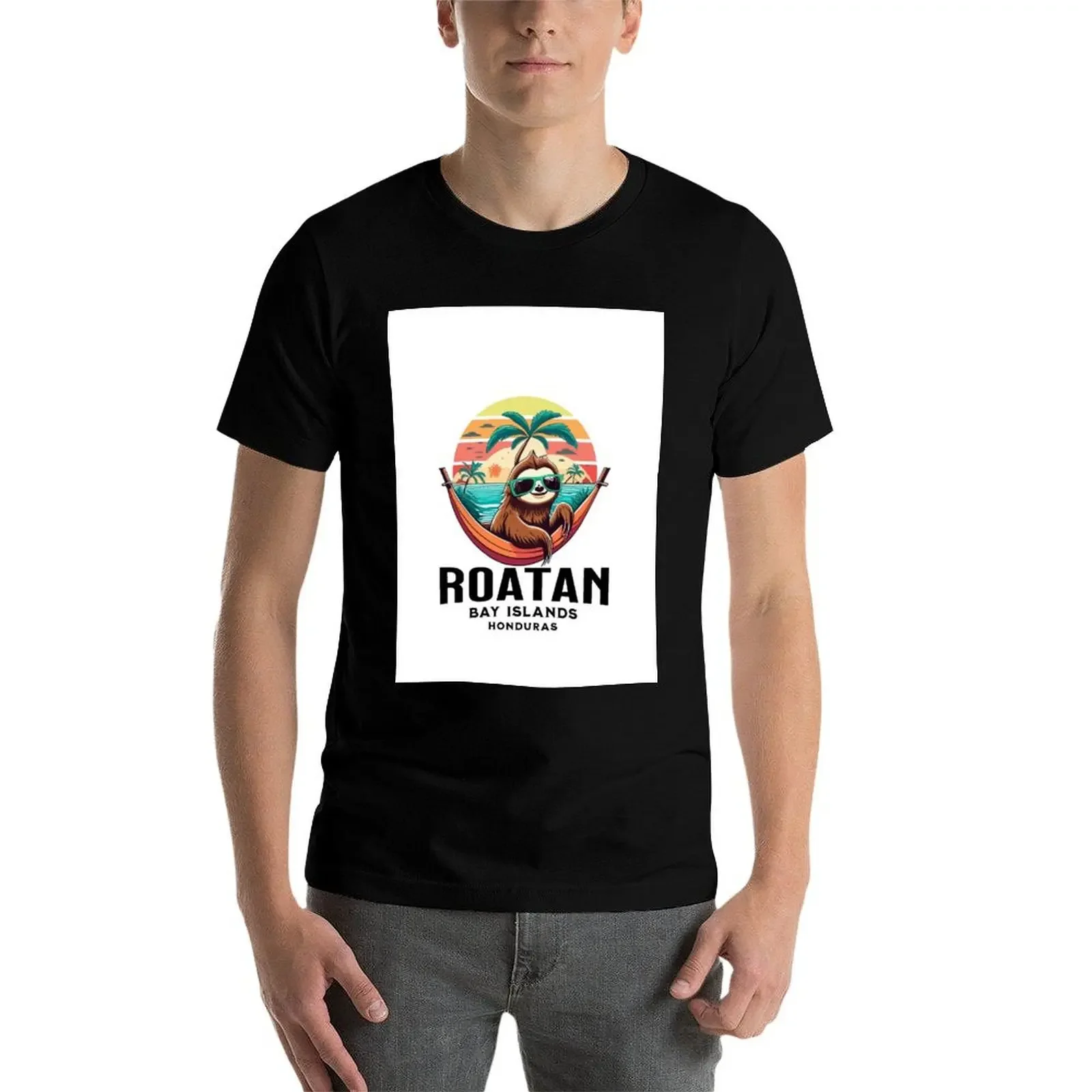 Футболка Roatan Bay Island Honduras топы модные рубашки бутик одежды на день Святого