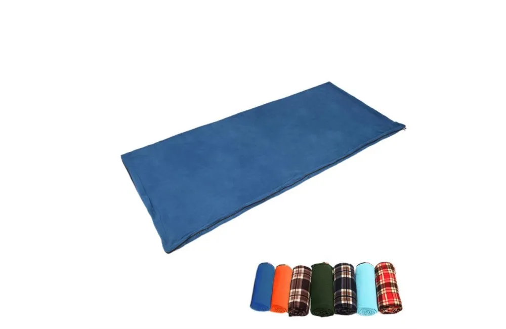 

Adult Fleece Sleeping Bag Outdoor Camping Polar Fleece Nature hike Shelter accessories supplies multitool tent novelty equipment