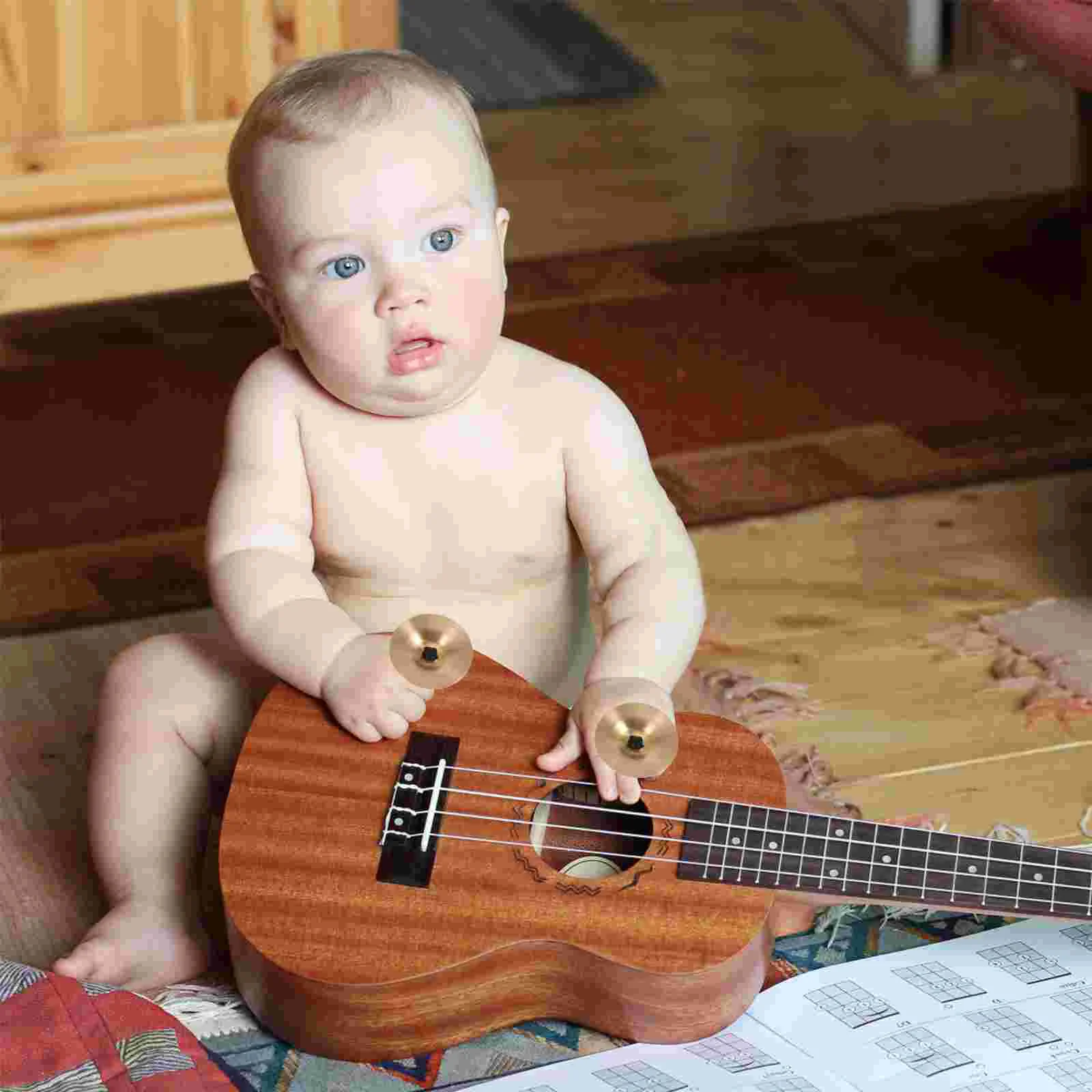 10 шт. медные тарелки Orff детский инструмент для танца живота музыкальный