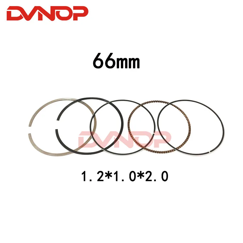 

Комплект колец для мотоцикла 66 мм поршень 16 мм для Qingqi Suzuki QM200GY GS200 GTX200 GS199 200cc запасные части